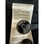 Anthropologie  Maeve Black Ruched Sleeve Notch Collar Blazer Coat Jacket Size 4 Photo 3