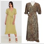 Faithfull the Brand Abbey Midi Wrap Dress Photo 4