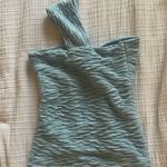 SheIn Sollinnary One Shoulder Cut Out Ruched Top Photo 1