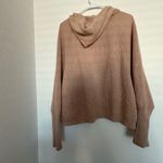 InCashmere Women's Brown Cardigan Sweater NWOT/ Like new L cotton nylon wool Tan Size L Photo 5