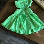 AJE INTROSPECT CUT OUT MINI DRESS GREEN SIZE 6EU 2 US. $525 Photo 14