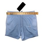 Alphalete  Womens Blue Essential Core Shorts, Small Photo 6