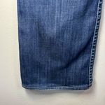 Hudson Jeans Hudson Signature Bootcut Flap Jeans Dark Blue Distressed Stretch Womens Sz 28x29 Photo 11