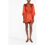 Zimmermann  Silk‎ Wrap Mini Dress Size 8 New with Tags Photo 2