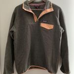 Patagonia Grey And Pink Pullover Photo 0