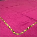 Cartier  Pink and Navy Silk Scarf Photo 5