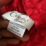 Cinema Etoile Red Lace Chemise SIZE M Size M Photo 3