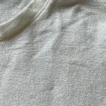 Three Dots  oversized drawstring metallic sweatshirt top Photo 4