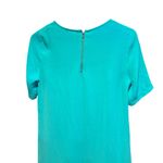 DR2 Woman’s Green Shift Dress Size XS Blue Photo 3