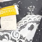 VTG Roamans Plus Size 24W Nightgown Black Floral‎ Lace Semi Sheer Midi 1392 Photo 8