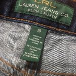 Lauren Ralph Lauren Classic Midcalf Dark Wash Jeans Blue Size 10 Photo 3