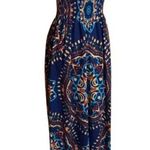 Venus Colorful Mandala Strapless Maxi Dress Photo 0