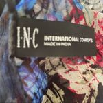 INC  Butterfly Garden floral scarf Photo 5