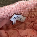 En Saison Riley Stripe Midi Skirt Pink Photo 11