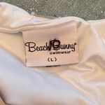 Beach Bunny  Bikini Bottom Gold White Photo 1