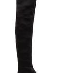 Luxury Rebel Black Over The Knee Boots Photo 0