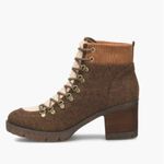 Kork-Ease NEW KORKS Elin High Pile Fleece Lug Sole Bootie 7.5 Photo 6