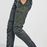 Aritzia TNA HEROIC PANT Cuffed Cargo Black Joggers Pants Size 2 Black Photo 0