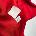 Pendleton Red Vintage Wool Blazer Skirt Suit Set Size 6 Photo 5