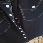 Cache  Black And White Short Sleeve Romper‎ Size 6 Photo 4