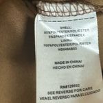 Madden NYC Brown And Orange Plaid‎ Ruched Dress Size Large Photo 6