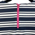 ZARA ‎ Trafaluc Collection Long Sleeve Striped Crop Top Blouse Size Medium Photo 5
