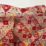 Alice + Olivia  Womens Blouse XS Printed Silk Pink Button Collar Long Sleeve Photo 1