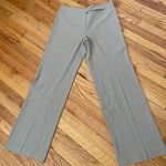 Michael Kors NWOT Coastal cottage Western Coquette Neutral Solid Wide Flare Bootcut Casual Dress Pants Work Trousers khaki straight slim Photo 0