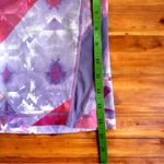 Zella  Purple Geometric Print Active Shorts - Size Medium Photo 5