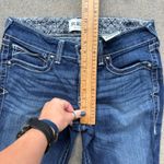 Ariat 30L Mid Rise Stackable Straight Icon Blue Jeans 10017216 Photo 6