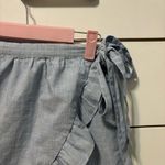 Madewell  Meadow Ruffle Blue Skirt Photo 4