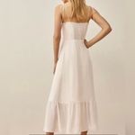 Reformation  Enya Midi White Dress Photo 2