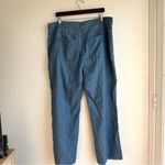 NYDJ  Womens Jeans Blue Wide Leg Frayed Hem Size 16W Photo 1