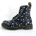Dr. Martens Pascal Wild Hearts Printed Black Valentine Lover Boots 1460 Size 7 Photo 2