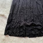 Nation Ltd  silky black Alba midi skirt Photo 2