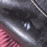 Jones New York Elegant Black canvas and leather Tote Bag medium Photo 8