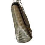 Sondra Roberts Leather Metallic Convertible Crossbody Purse Bag Photo 6