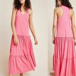 Anthropologie  Sundry Pink Tiered Tank Dress Photo 1