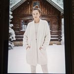 ZARA White Women's Cardigan Sweater Cozy Open Soft Womens 13-14 Sz Photo 2