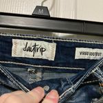 Daytrip Medium Wash Virgo Bootcut Distressed Denim Jeans Photo 3