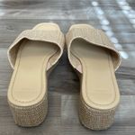 Abercrombie & Fitch  straw platform sandal Photo 1