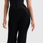 House Of CB  'Mylene' Black‎ Corset Jumpsuit NWOT Photo 0