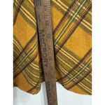Anthropologie  Womens Mini Skirt XS Yellow Plaid Pull‎ On Clueless Academia Photo 5