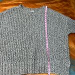 American Eagle  Outfitters Gray oversized crewneck medium chenille soft Photo 5