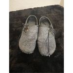 Born Womens Gray Wool Slip On Mules 36.5 6 Photo 1