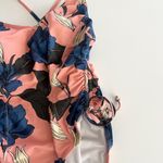 [Sociala] Pink Floral Print V Photo 5