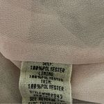 Moon River Top Cold Shoulder Pink Floral Appliqué Blouse Photo 3