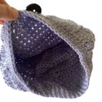 Lilac Knit Beanie Purple Photo 1