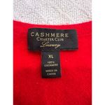 Charter Club  Luxury 100% Cashmere Red Crewneck Sweater Size XL Photo 2