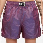 Nike iridescent high waisted shorts Photo 8